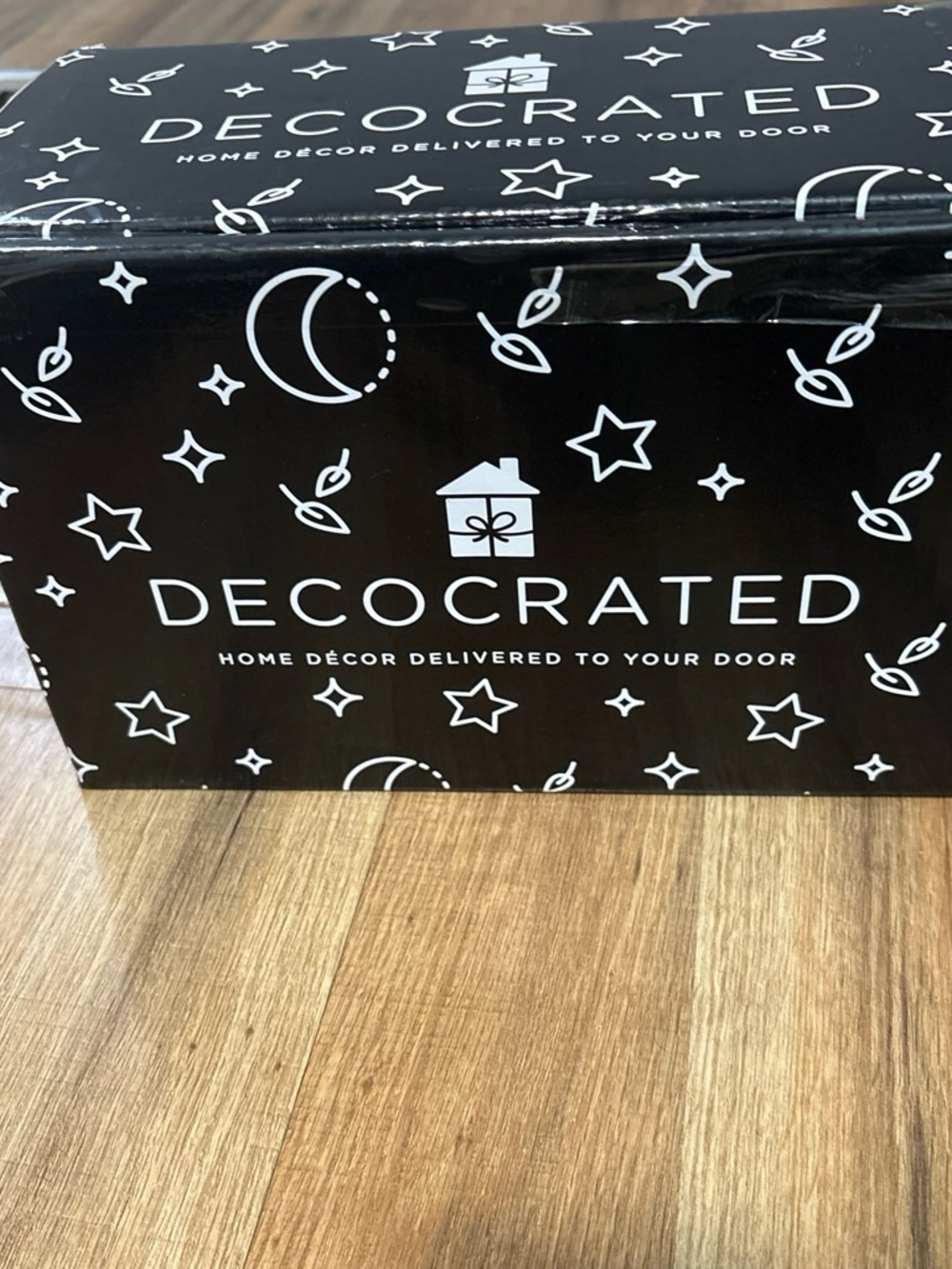 Black Decorative Gift Box - Home Accent